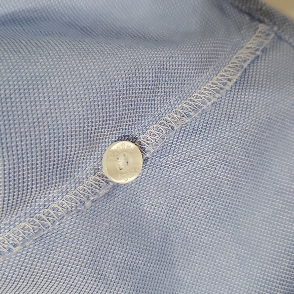 LILY PULITZER 100% Cotton Button Down Long Sleeve Shirt Blue Sz 6 Preppy Casual - Picture 10 of 13